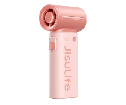 Gadżet technologiczny Jisulife Mini wentylator Handheld Fan Life9 5000mAh USB różowy